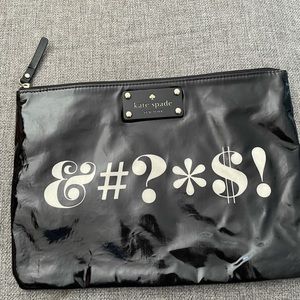 Kate Spade “Pardon My French” clutch
